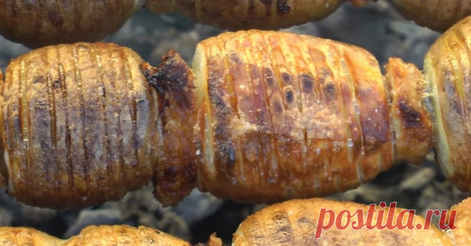 Шашлык из картошки
