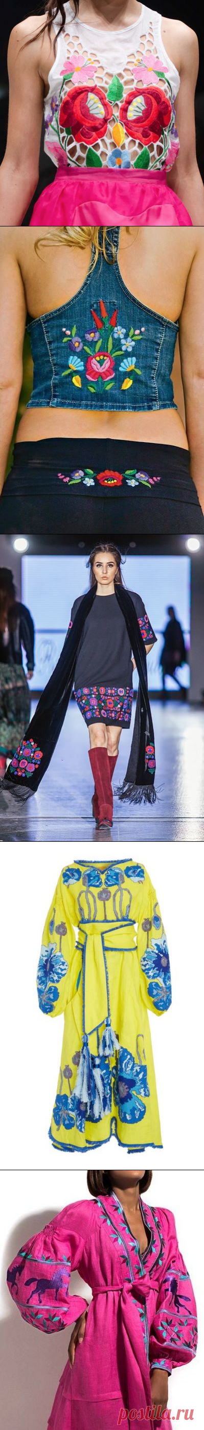 Этническая вышивка и вышивка в народном стиле - Вышивка на одежде - Машинная вышивка Форум New embroidery