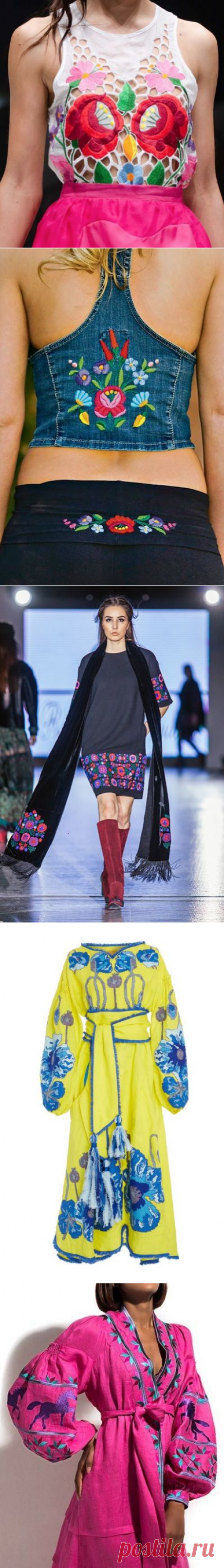 Этническая вышивка и вышивка в народном стиле - Вышивка на одежде - Машинная вышивка Форум New embroidery