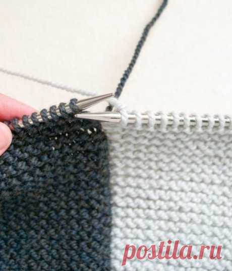 Учимся вязать в технике интарсии