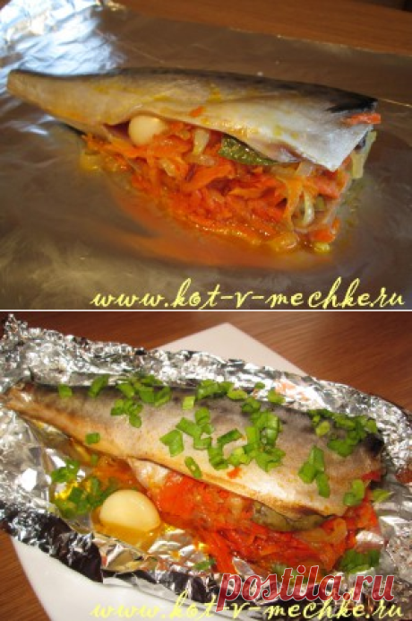 Запеченная скумбрия