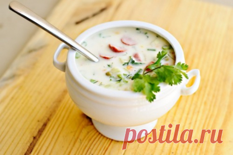 Окрошка с курицей - рецепты приготовления / Простые рецепты