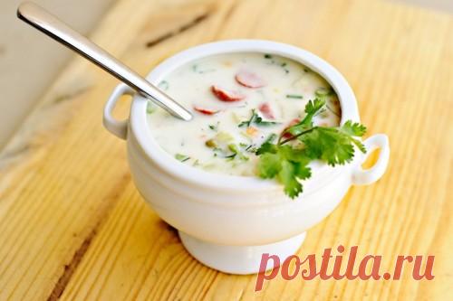 Окрошка с курицей - рецепты приготовления / Простые рецепты