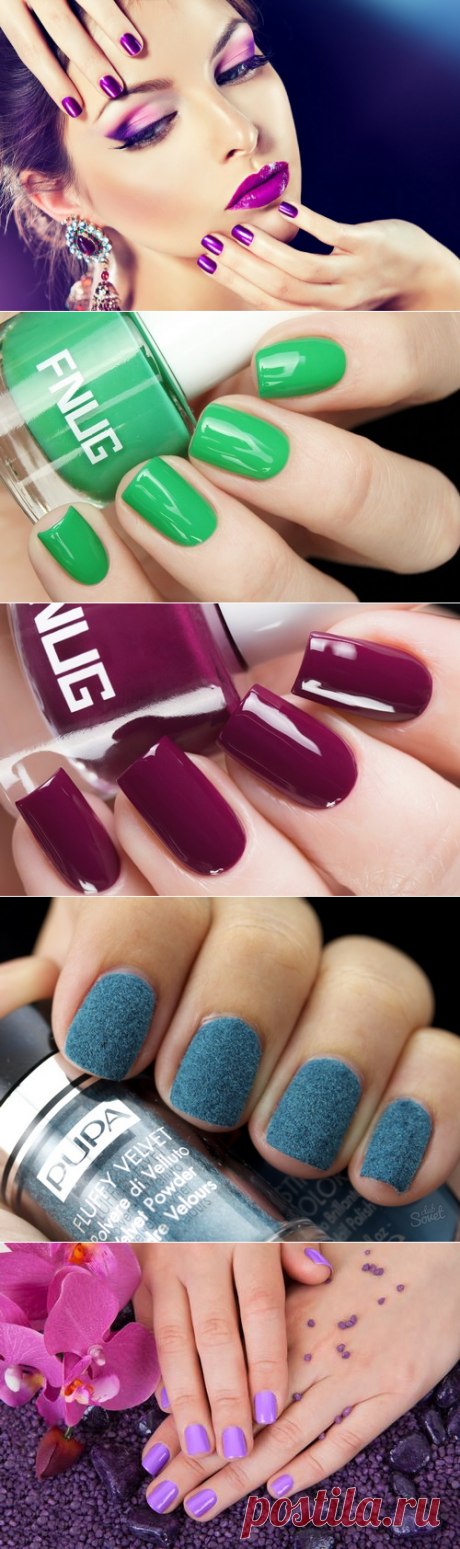 Однотонный маникюр фото. Модный однотонный маникюр идеи, примеры, тренды