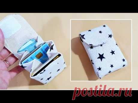 Easy card holder DIY TUTORIAL丨卡片包制作教学 #HandyMum ❤❤ - YouTube
