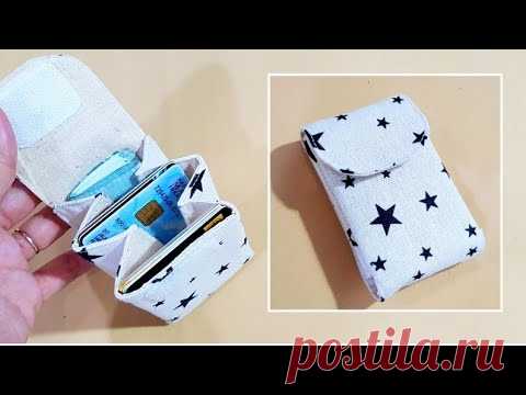 Easy card holder DIY TUTORIAL丨卡片包制作教学 #HandyMum ❤❤ - YouTube