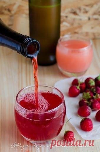 Клубничный квас.