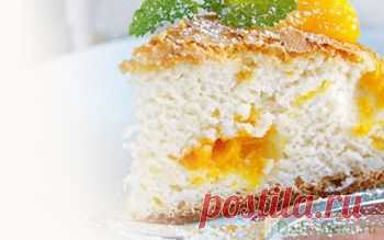 Мандариновая шарлотка - Рецепты пользователя Татьяна Василенко - Daily-menu.ru