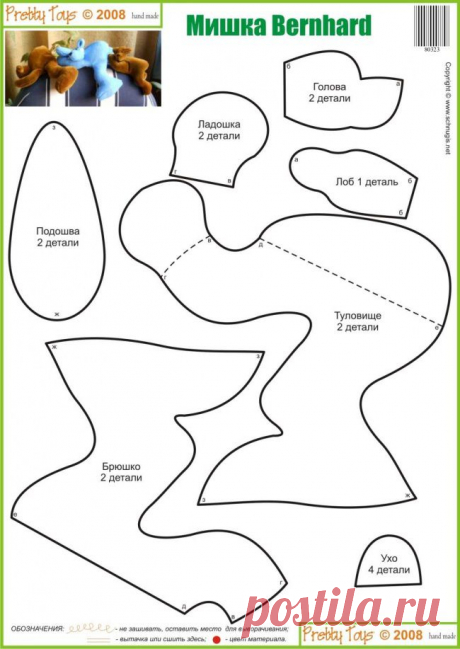 Разделы выкроек