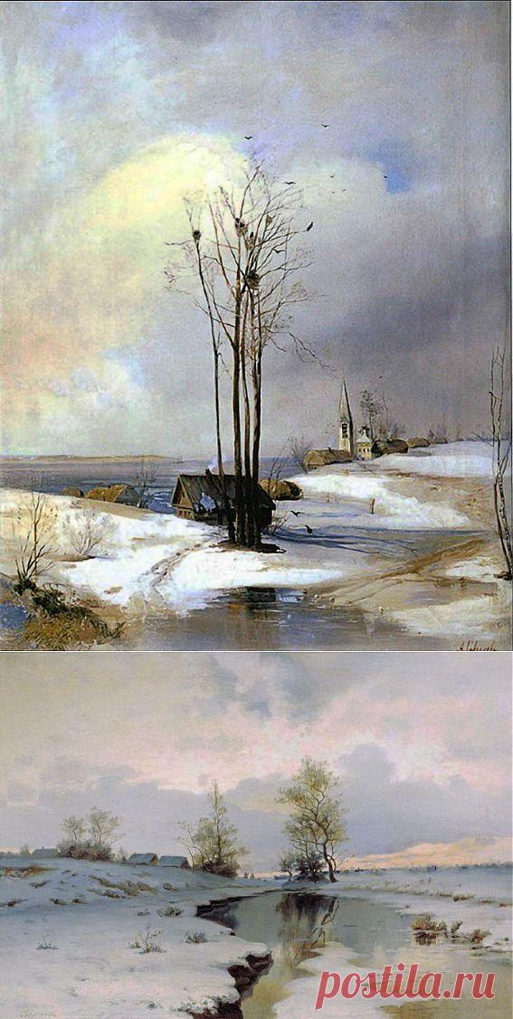 Пробуждение природы от зимнего сна: весна в картинах русских художников | Искусство