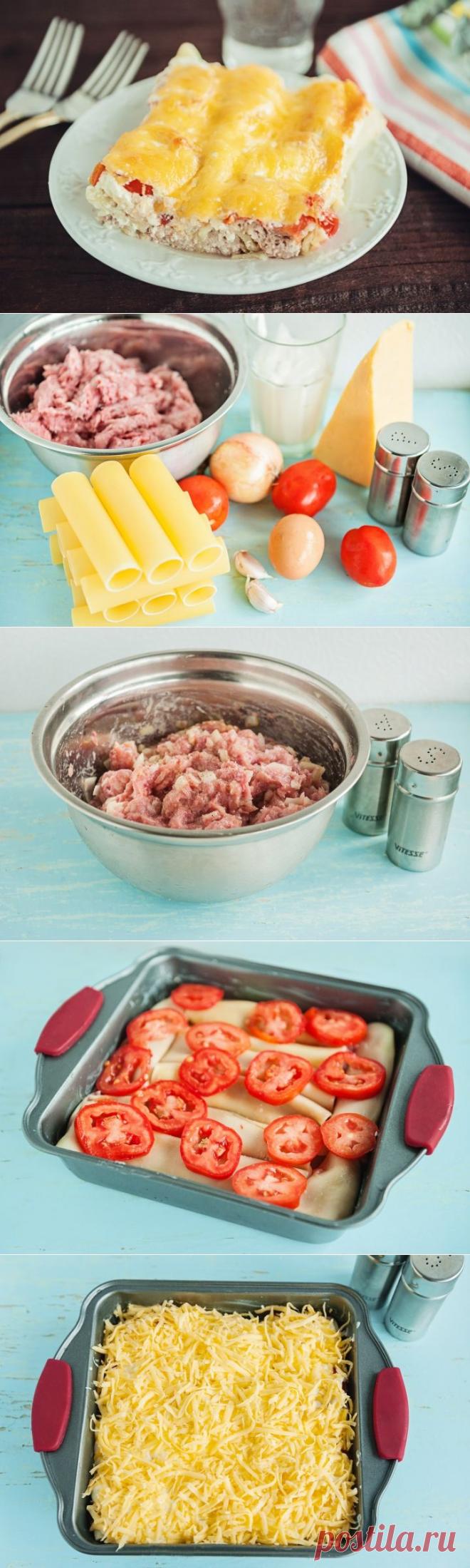 (1) Каннелони с куриным фаршем - пошаговый рецепт с фото - каннелони с куриным фаршем - как готовить: ингредиенты, состав, время приготовления - Леди@Mail.Ru