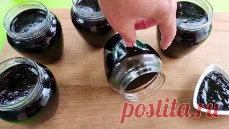 ЖЕЛЕ ИЗ ЧЕРНОЙ СМОРОДИНЫ на зиму!Простой рецепт БЕЗ загустителей. КАК ПРИГОТОВИТЬ желе из смородины