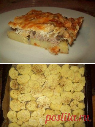 Картошка по-французски с сюрпризом