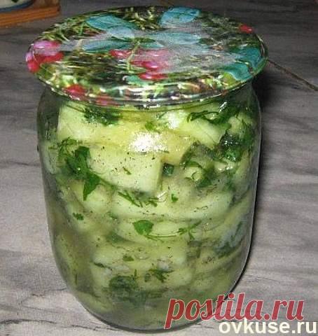 Кабачки под грибочки - Простые рецепты Овкусе.ру