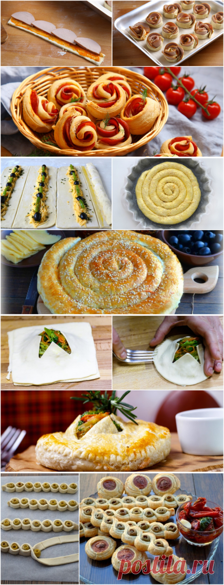 12 гениальных идей из слоеного теста