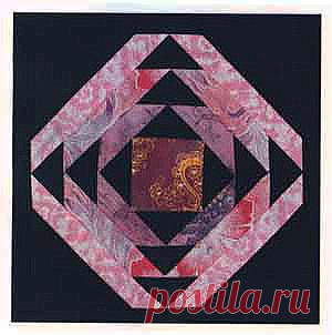 Озорные лоскутки - сайт о Kroykirе и лоскутному шитью - Узор «Русский квадрат»