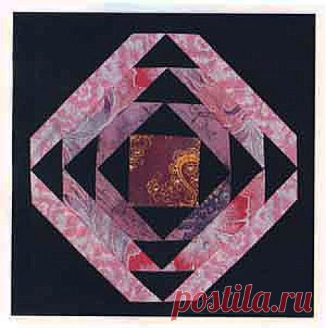 Озорные лоскутки - сайт о Kroykirе и лоскутному шитью - Узор «Русский квадрат»