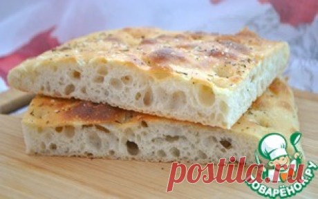 Фокачча картофельная - кулинарный рецепт