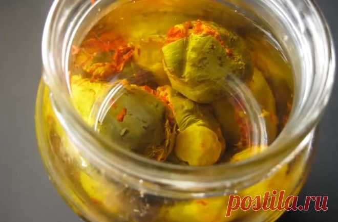 Баклажаны по-арабски с ореховой начинкой — Готовим дома