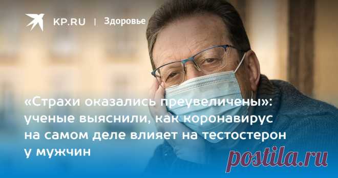 13-2-22-«Страхи оказались преувеличены»: ученые выяснили, как коронавирус на самом деле влияет на тестостерон у мужчин Сотрудники Сеченовского университета первыми в мире провели уникальное исследование, которое опровергает представление о последствиях ковида [комментарий эксперта]