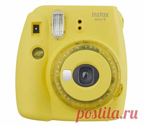 Фотоаппарат моментальной печати Fujifilm Instax MINI 9 Clear Yellow купить в наличии официального магазина по выгодной цене YARKIY.RU