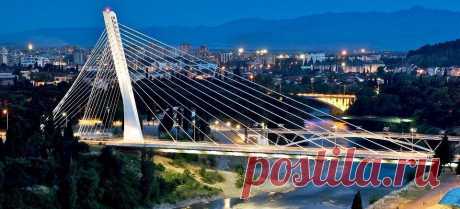 Podgorica,bridge Milenium
