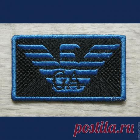 вышивка нашивка шеврон аппликация Gorgio Armani патч – купить в интернет-магазине на Ярмарке Мастеров с доставкой - 869XPRU | Москва