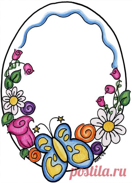 Pin by Jen Poletti Felty on Clipart - Artist K Merkley Butterflies &amp; …