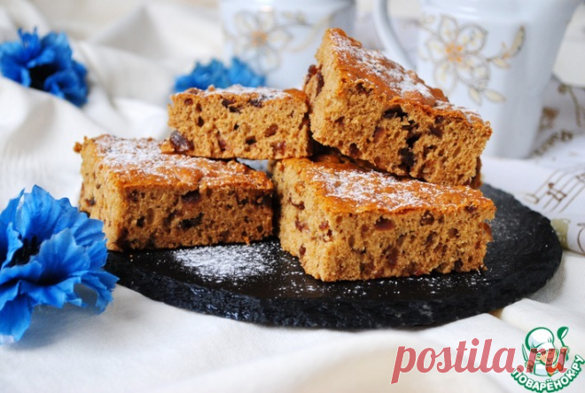 Простой пирог из варенья Кулинарный рецепт