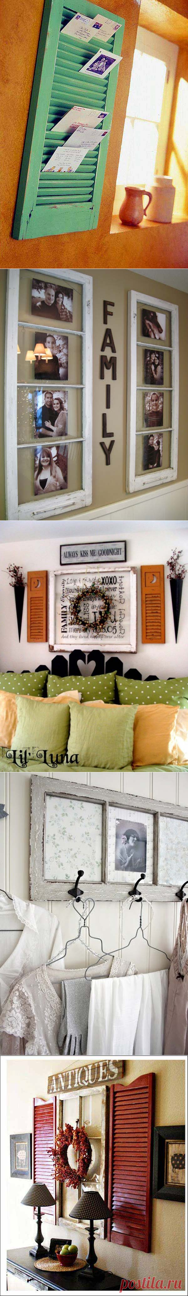 Топ-38 лучших способов, чтобы перепрофилировать и использовать старые окна