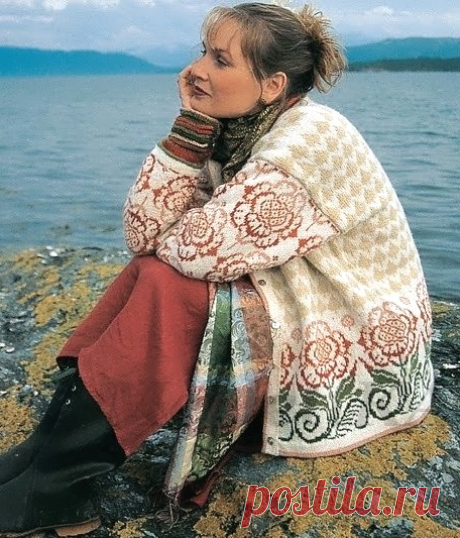 ИЗУМИТЕЛЬНЫЙ ЖАККАРД - NORDIC FLORAL COMPLEMENT  … Источник, все модели и схемы ▬▬► ЗДЕСЬ ...