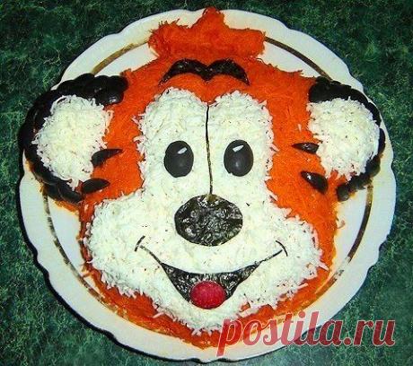 УКРАШЕНИЕ БЛЮД-05. НОВОГОДНИЕ САЛАТЫ. УКРАШЕНИЕ НОВОГОДНИХ САЛАТОВ - пошаговые фото, рецепты