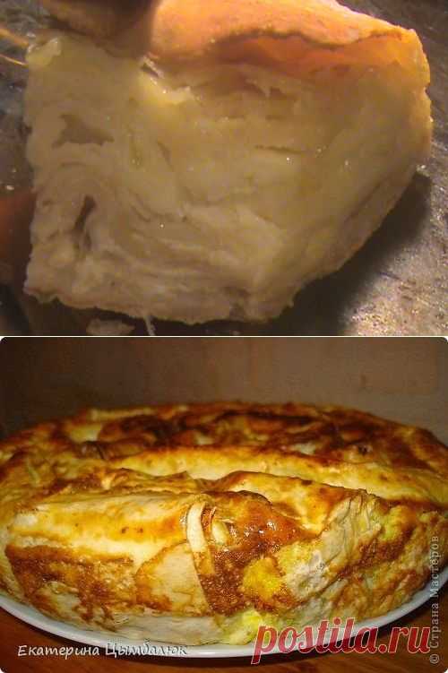 Мелина или баница из лаваша с творогом | Четыре вкуса