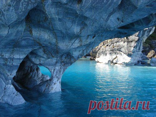 (+1) тема - Мраморные пещеры озера Буэнос-Айрес | НАУКА И ЖИЗНЬ