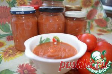Соус &quot;Краснодарский&quot; по-советски - кулинарный рецепт