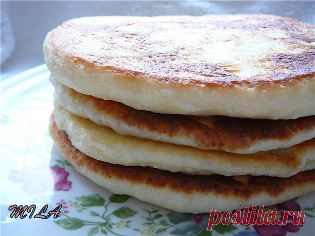 Лепешки картофельные.