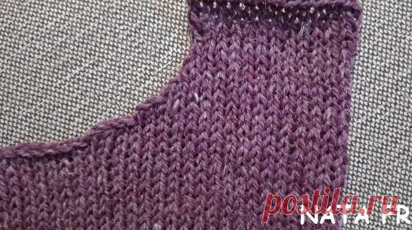 До смешного простой способ обвязать горловину (Уроки и МК по ВЯЗАНИЮ) – Журнал Вдохновение Рукодельницы