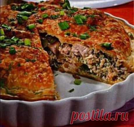 Пирог с индейкой &amp;raquo; Кулинария, рецепты приготовления блюд с фотографиями, кулинарный сайт вкусных  рецептов 2013 готовим дома, питание, диеты  онлайн