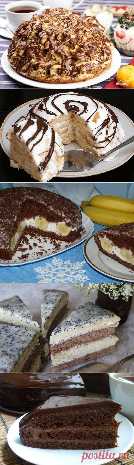 Десертный вихрь. Десять вкуснейших домашних тортиков - Простые рецепты Овкусе.ру