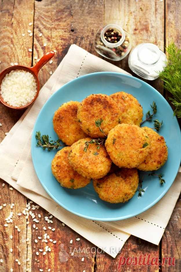 Котлеты из риса с луком и морковью — рецепт с фото пошагово