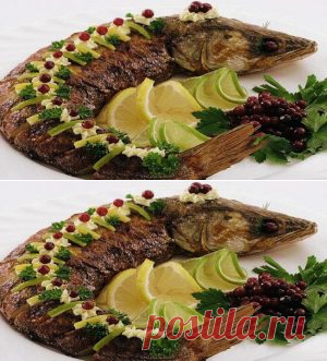 Щука фаршированная по-царски - ГОТОВИМ С ЛУЧШИМ САЙТОМ
