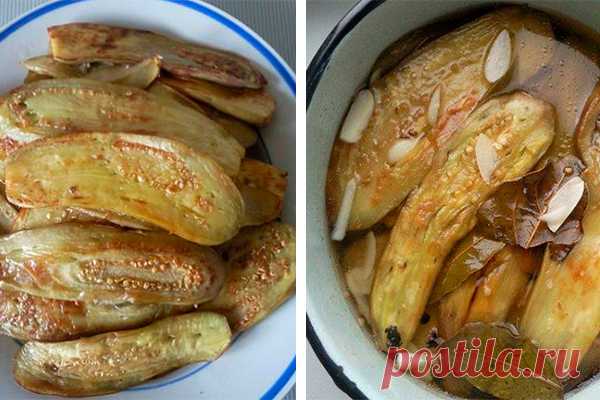 Маринованные баклажаны: вкуснятина невероятная - Журнал для женщин Попробуйте сделать и этот рецепт у вас приживется. Ингредиенты: баклажаны — 5-6 средних размеров Для маринада: 100 мл уксуса 6 %, 2 стакана воды, 4 шт. гвоздики, 5 шт. лавровых листа, 10 шт. перца горошком. 3 стол. ложки коричневого сахара (я положила 2 стол.л. мёда и 1 стол.л. простого сахара), 1,5 стол. л. соли, ложка […]