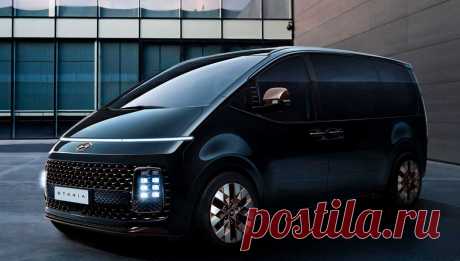 Минивэн Hyundai Staria 2022: интерьер, экстерьер, фото