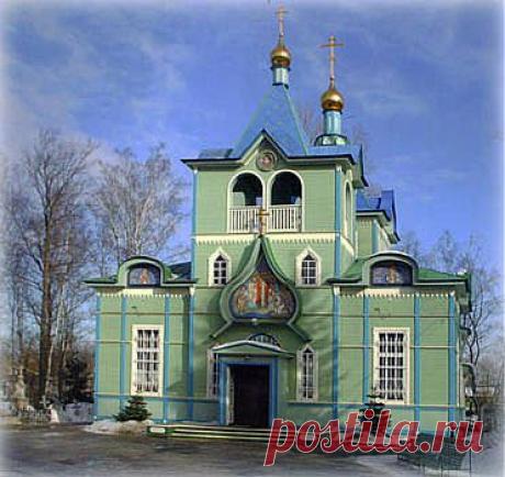 Храм прп. Серафима Саровского на Серафимовском кладбище