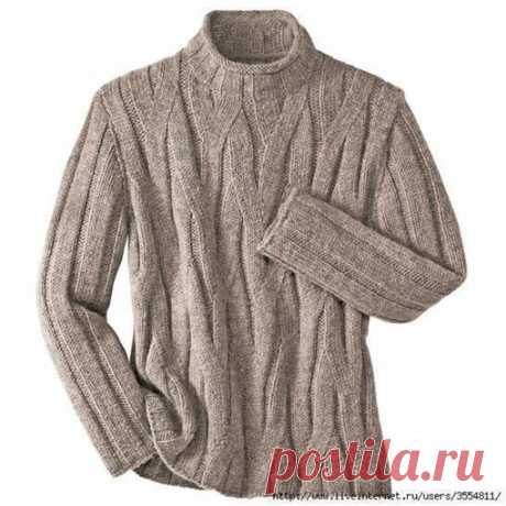 Просто и стильно. Мужской пуловер с ложными жгутами

#пуловер_спицами@knit_best, #пуловер_мужской@knit_best

Источник: https://www.liveinternet.ru/users/lydmilapetrovna/pos..