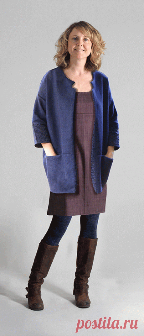 Cocoon Jacket - Multisize sewing pattern - Sew Different