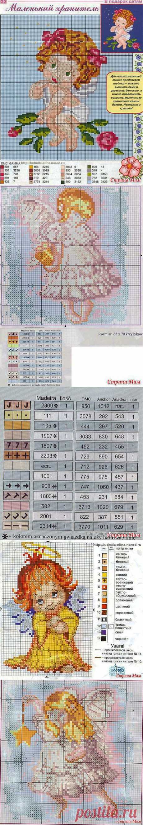 Ангелочки! Делюсь схемками!: Дневник группы &quot;Вышивка и все о ней&quot; - Страна Мам