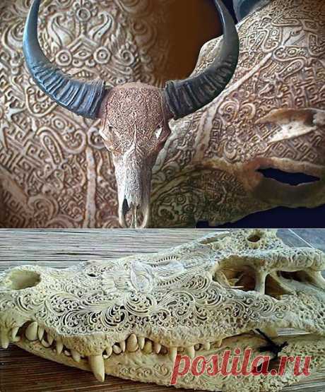 Узорчатые черепа | Приколисты в картинках