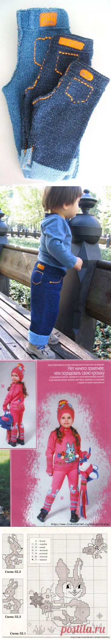 ВЯЗАННЫЕ МОДЕЛИ ДЛЯ МАЛЫШЕЙ - KRESTIK: вязание, вышивка. Схемы и модели вязания спицами и крючком