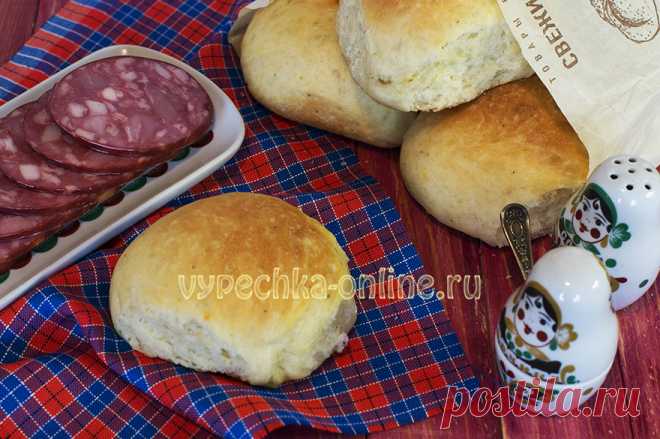 Дрожжевые булочки на воде